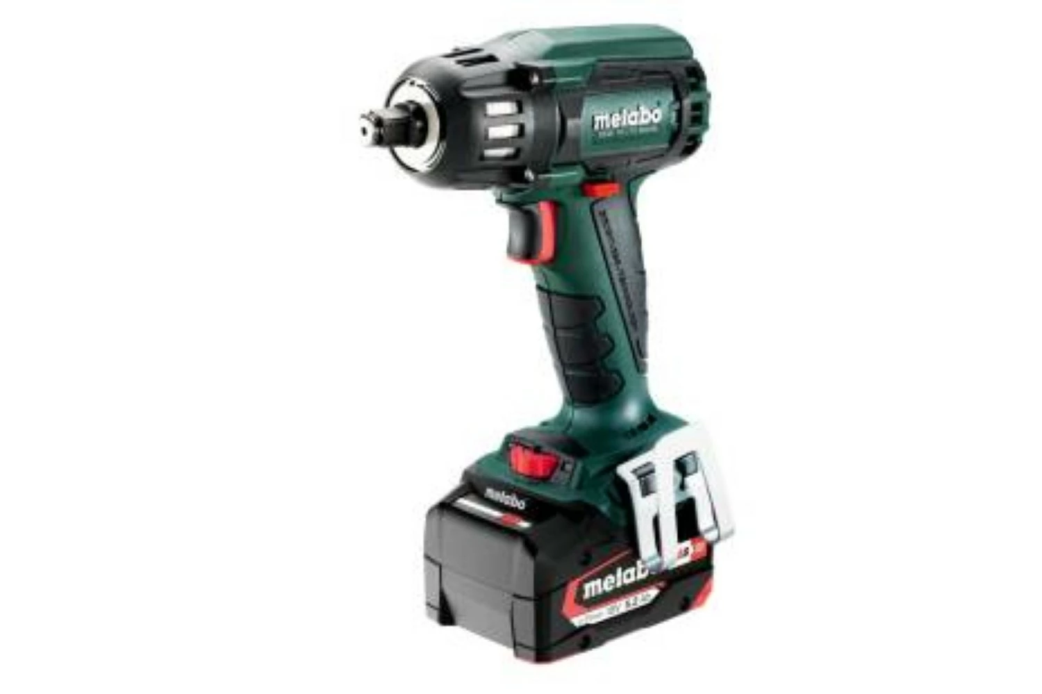 Metabo SSW 18 LTX 400 BL 18V LiHD Accu slagmoersleutel set (2x 5.5Ah accu) in metaBOX - 400Nm - 1/2