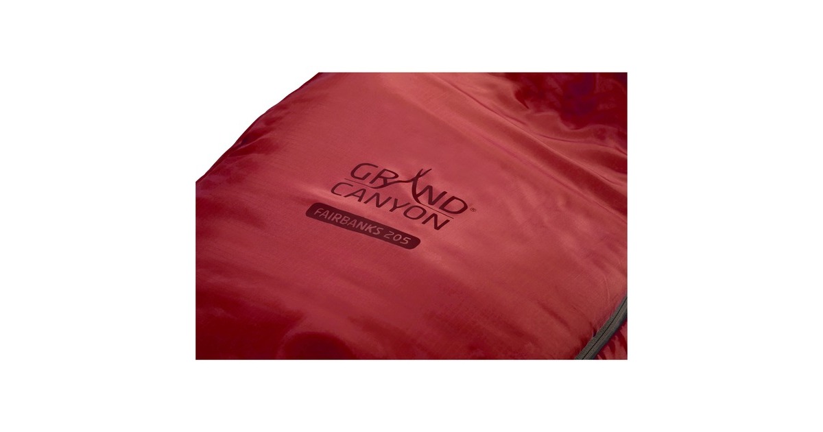 Grand CanyonFAIRBANKS 205 slaapzak  (Rood)