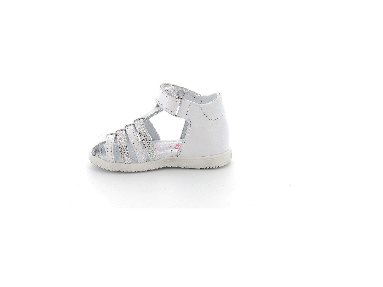 Bopy-ROCLETA Cuir Blanc Argent