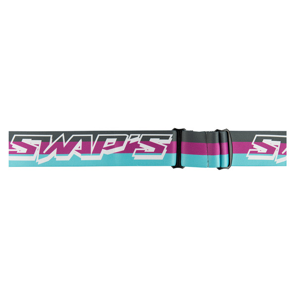 Swaps - Masque Scrub V2 60 - Ecran Iridium Noir / Violet / Bleu / Argent
