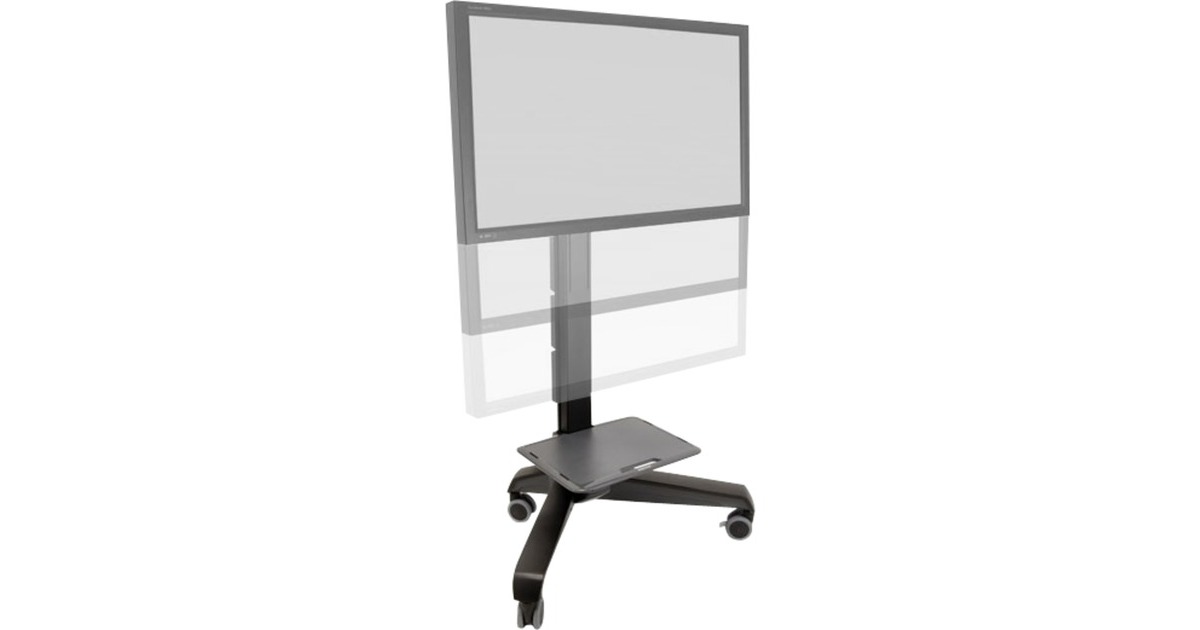 ErgotronNeo-Flex Mobile MediaCenter UHD voet  (Zwart)