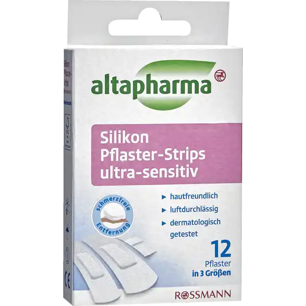 Silikon Pflaster-Strips ultra-sensitiv