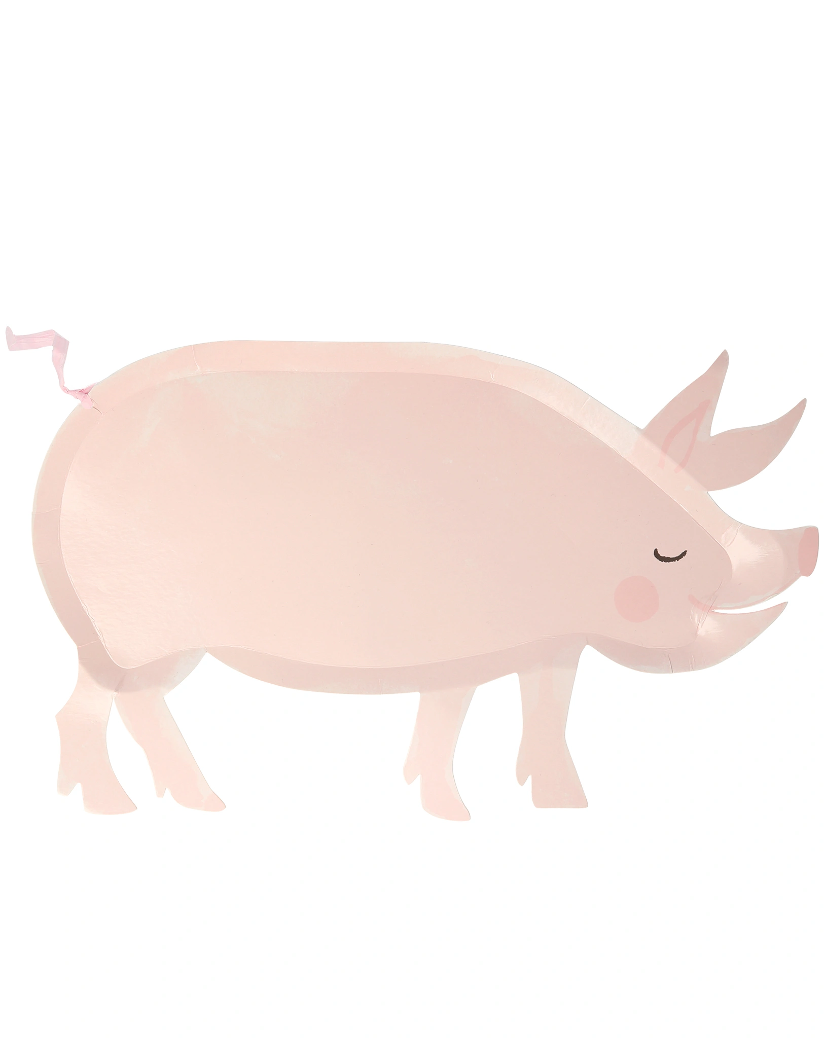 Pappteller ON THE FARM PIG 12er-Set