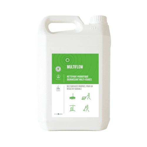 Nettoyant probiotique dégraissant multi-usages Ecolabel HTS BIO Multiflow bidon 5L