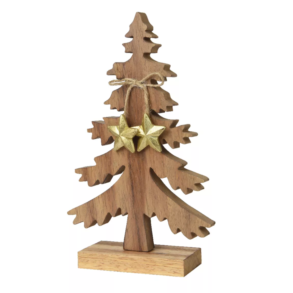 Sapin de Noël en bois à poser (H23 cm) Morzine