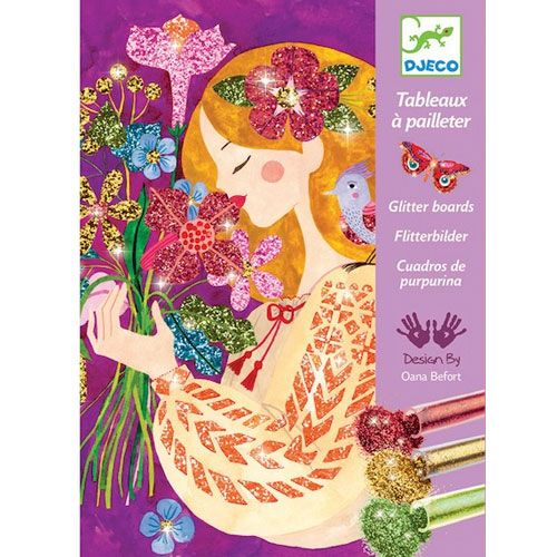 Djeco glitterschilderijen - bloemengeuren DJ09508
