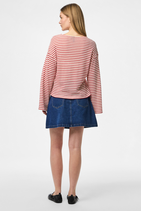 Pieces witte dames t-shirt