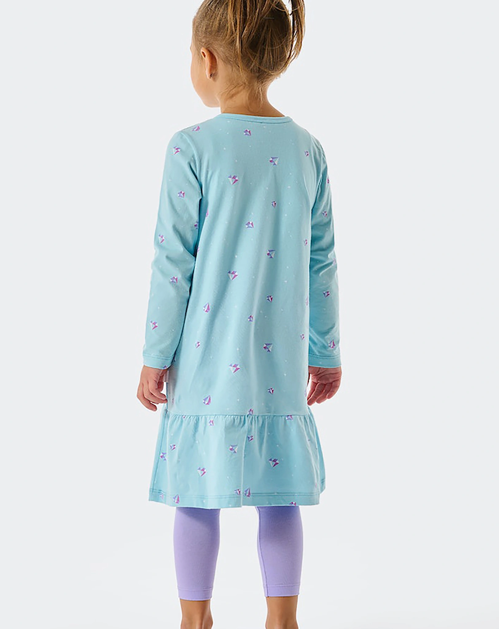 Schlafanzug EISPRINZESSIN lang in aqua