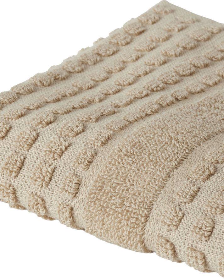 Juna Check Vaskeklud 30x30 cm sand Sand
