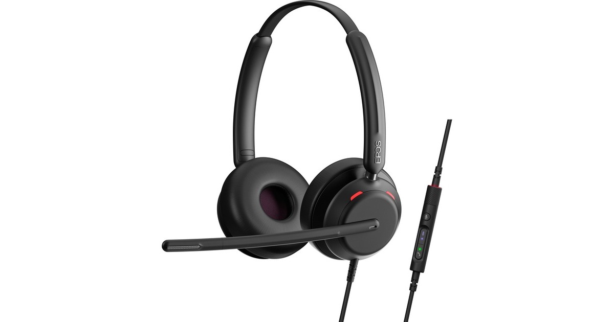 EPOSIMPACT 760T on-ear headset  (Zwart, USB-C)