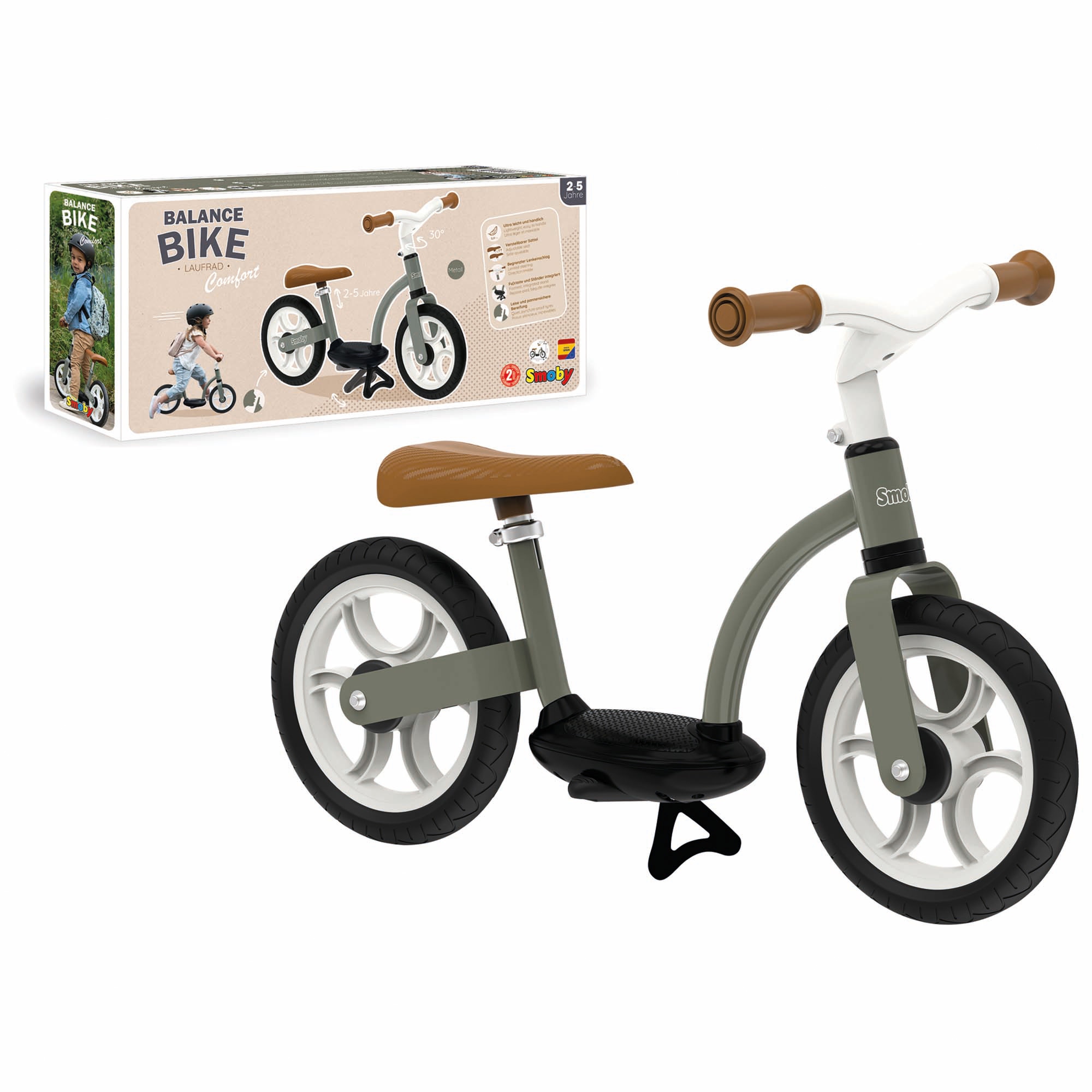 Balance Bike Smoby Comfort grijs