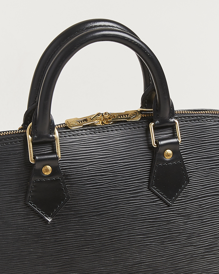 Louis Vuitton Pre-Owned Alma PM Bag Epi Leather Black