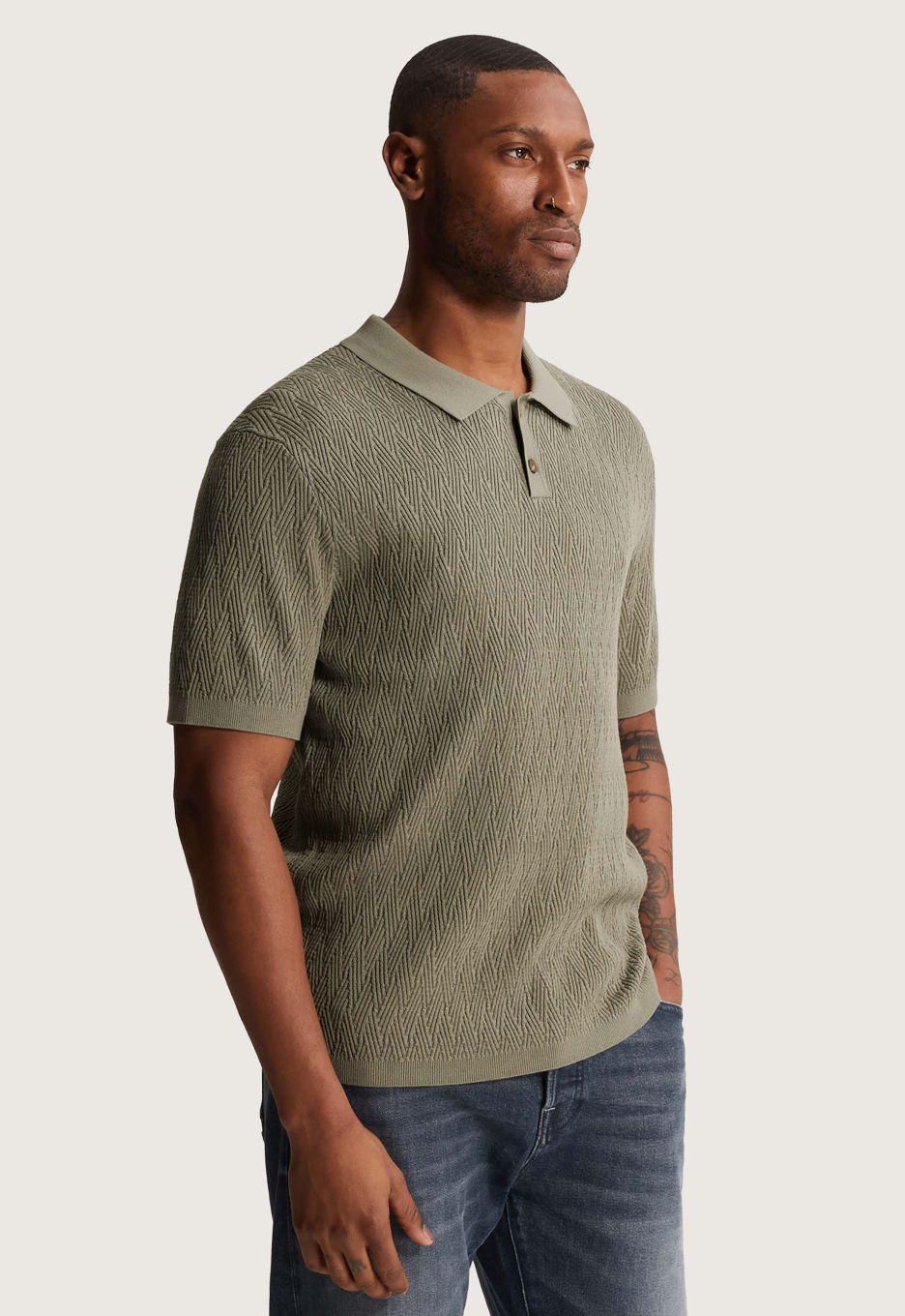 Cast Iron Structured Polo