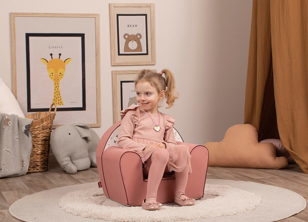 Knorrtoys® Sessel »Löwe Leo« für Kinder; Made in Europe
