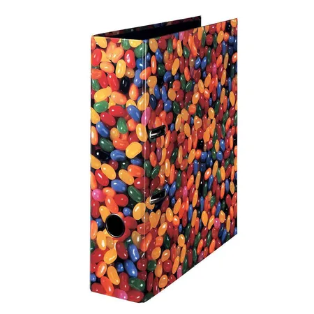 Herlitz Ordner A4 8cm FSC-Mix maXfile Jelly Beans