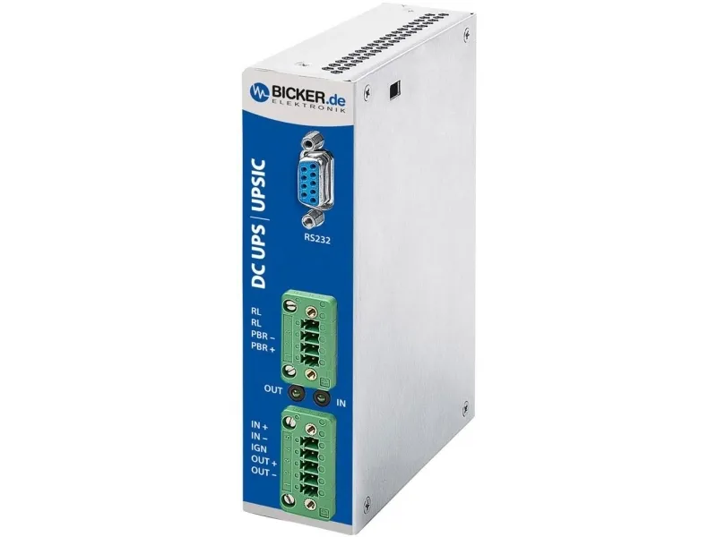 Bicker Elektronik UPSIC-1205D Industrielt USV-anlæg (DIN rail)