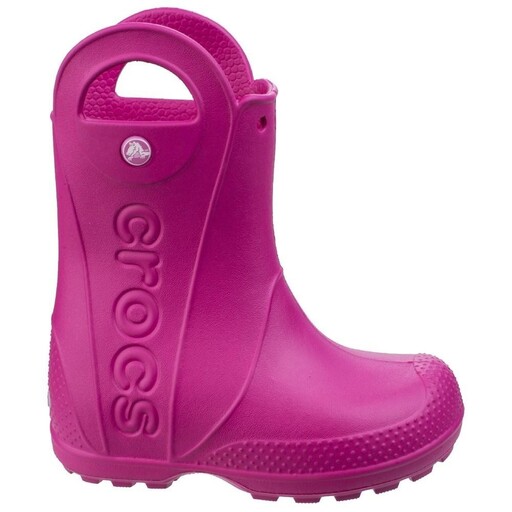 Botas infantis de água com alças da Crocs