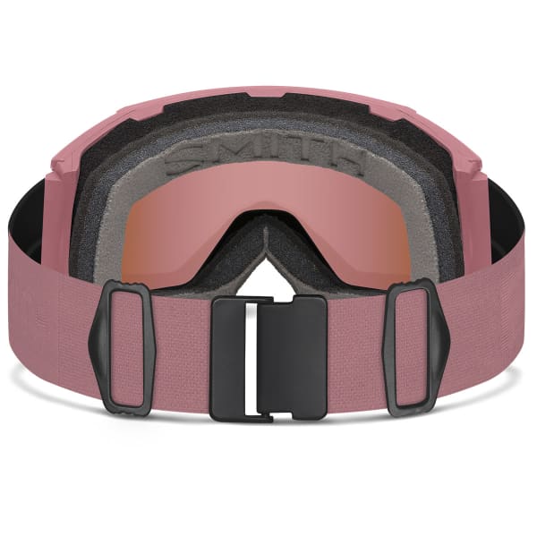 Masque de ski SMITH SQUAD MAG CHALK ROSE CHROMAPOP EVERYDAY ROSE GOLD MIRROR