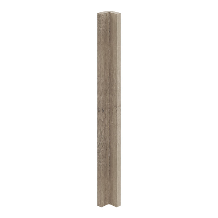 Fileur d'angle GoodHome Pachira chêne H. 71.5 cm x l. 59 mm x Ep. 5 mm