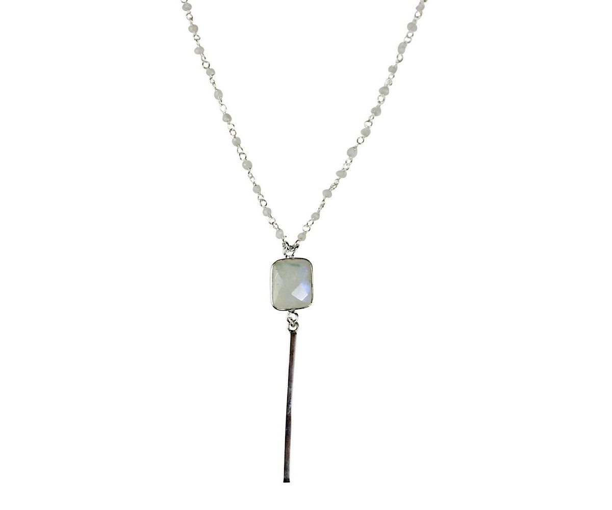 Sautoir Simhasana Argent