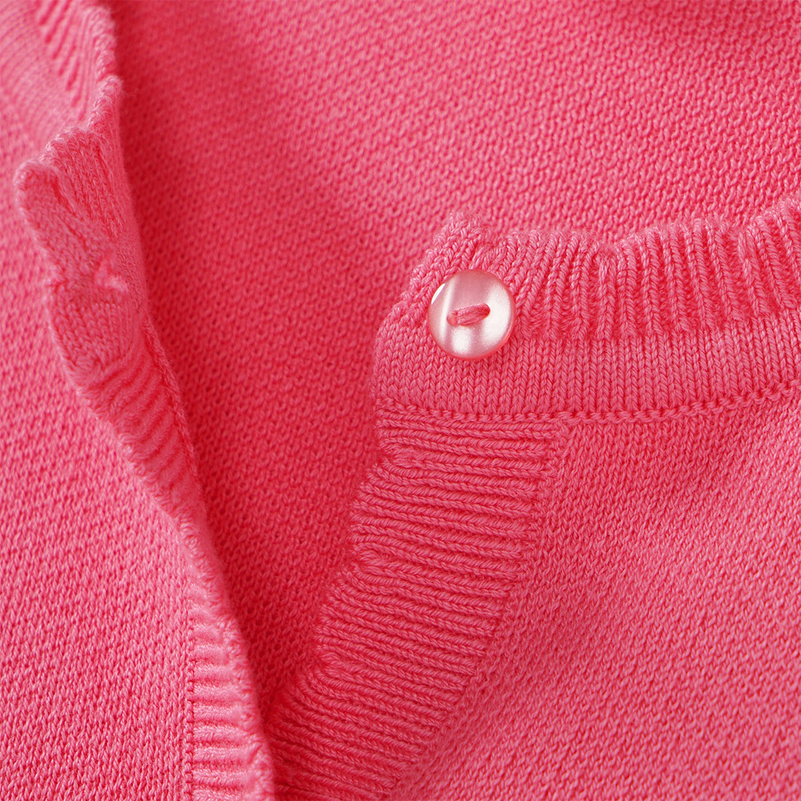 Topolino Mädchen Cardigan mit Knopfleiste pink