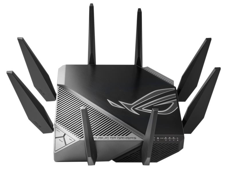 ASUS Tri-Band WiFi Router ROG Rapture GT-AXE11000 GT-AXE11000 Tri-Band WiFi 6E (802.11ax) Gaming-Router