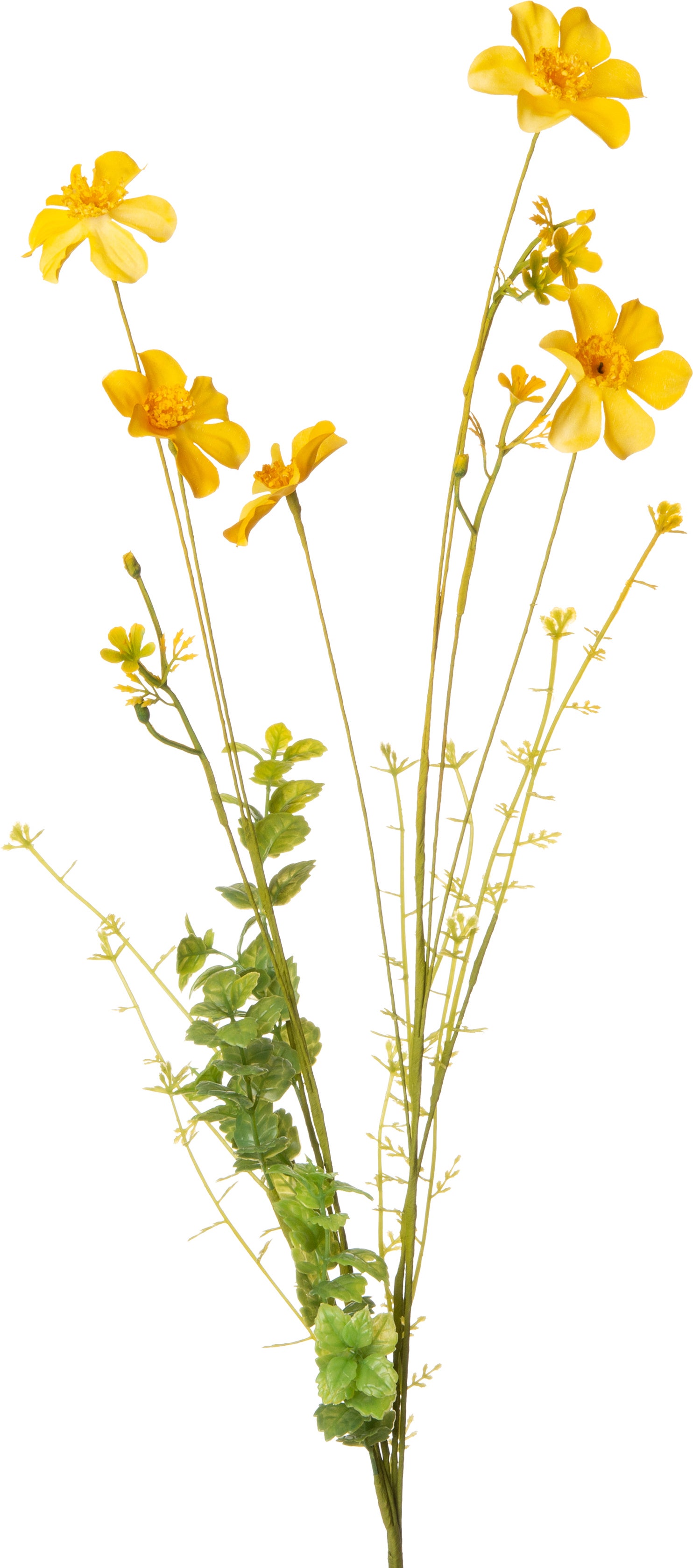 Intratuin kunstbloem Veldbloem met Coreopsis geel 68 cm
