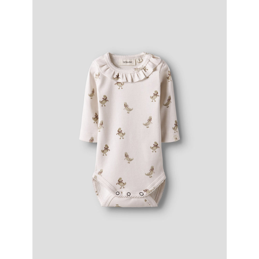 Køb Lil'Atelier Almost Mauve Goose Nbflavo Loa Ls Slim Body Lil