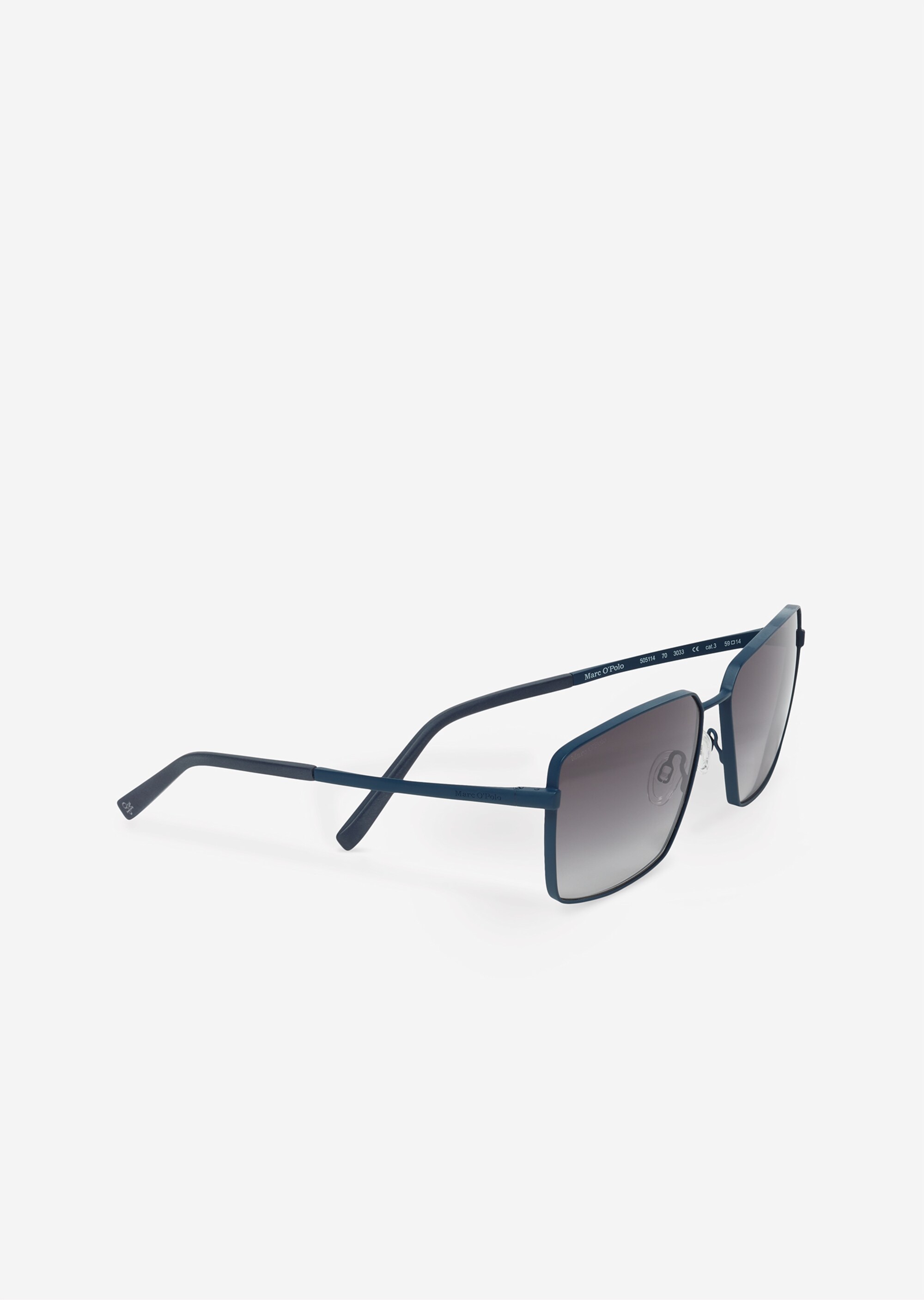 Herren-Sonnenbrille mit Metallrahmen