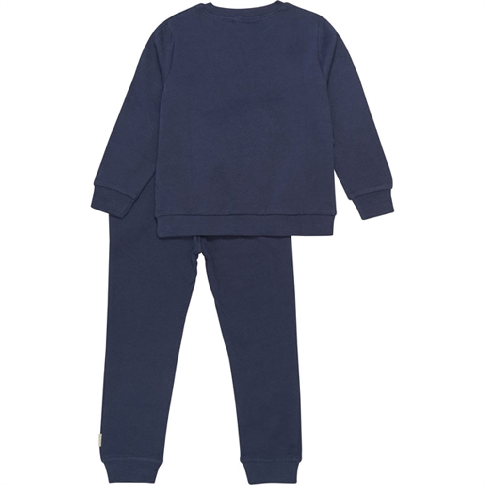 Køb Minymo Dark Navy Sweat Sæt 2-pak