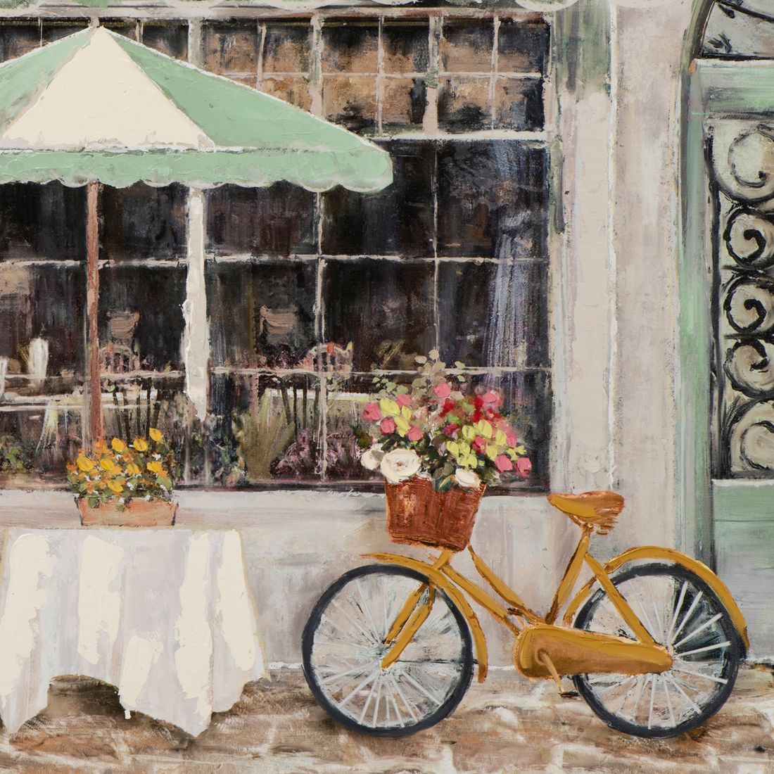 Keilrahmenbild STRAßENCAFÈ