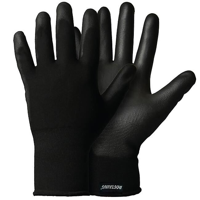 ROSTAING - GANT FIN NOIR TACTILE (sur commande)