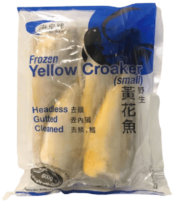 Royal Sea Bevroren Gele Croacker Klein Schoongemaakt 400g