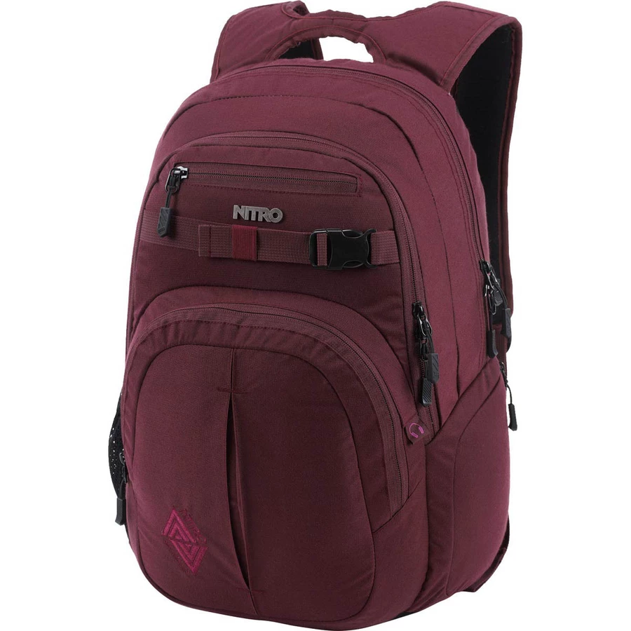 Nitro Chase - Laptoprucksack 17 51 cm wine