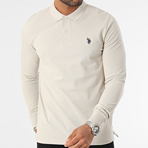Polo Manches Longues Must 66709-49785 Beige Clair