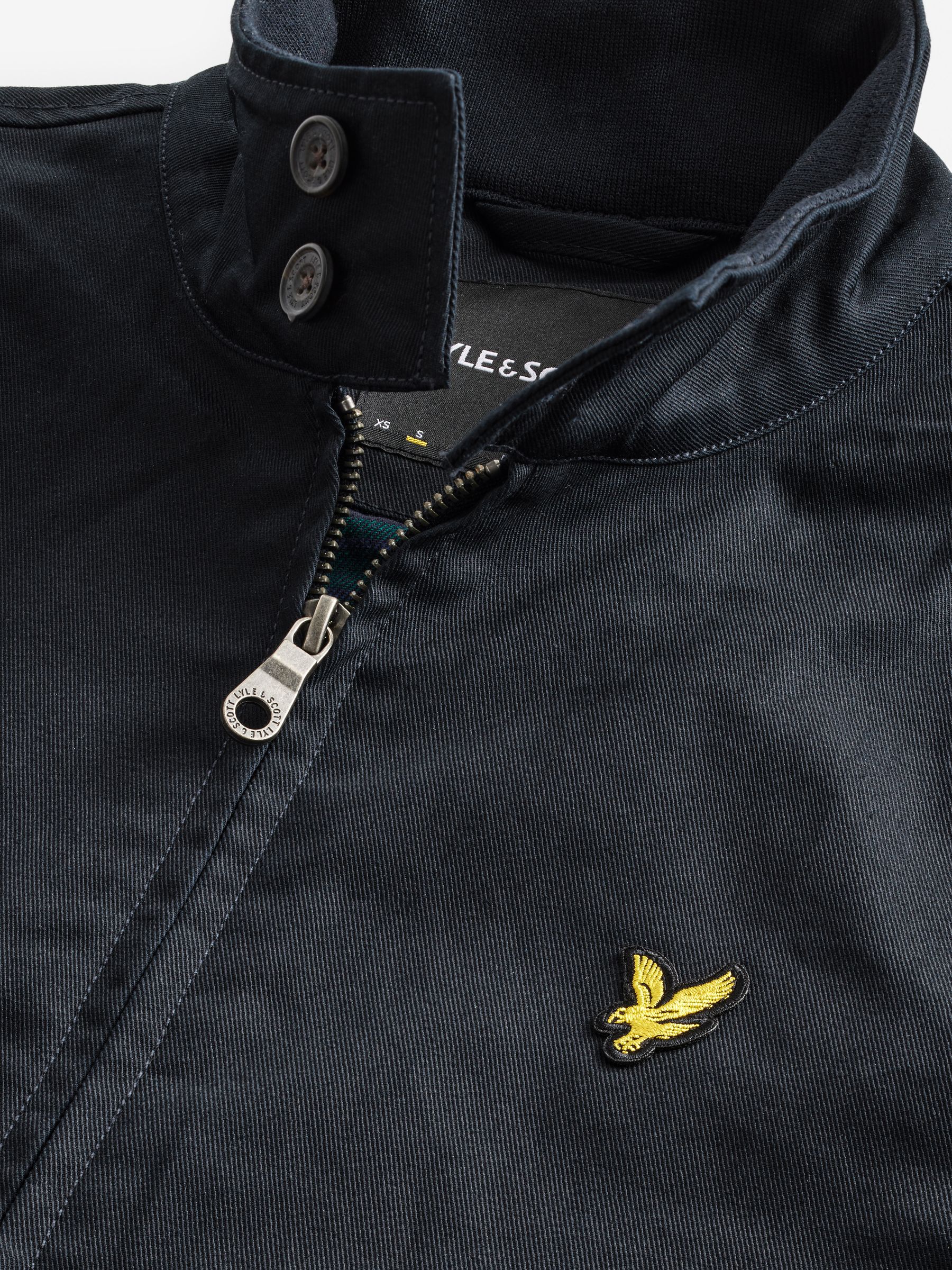 Marineblauw - Lyle & Scott Harrington jack