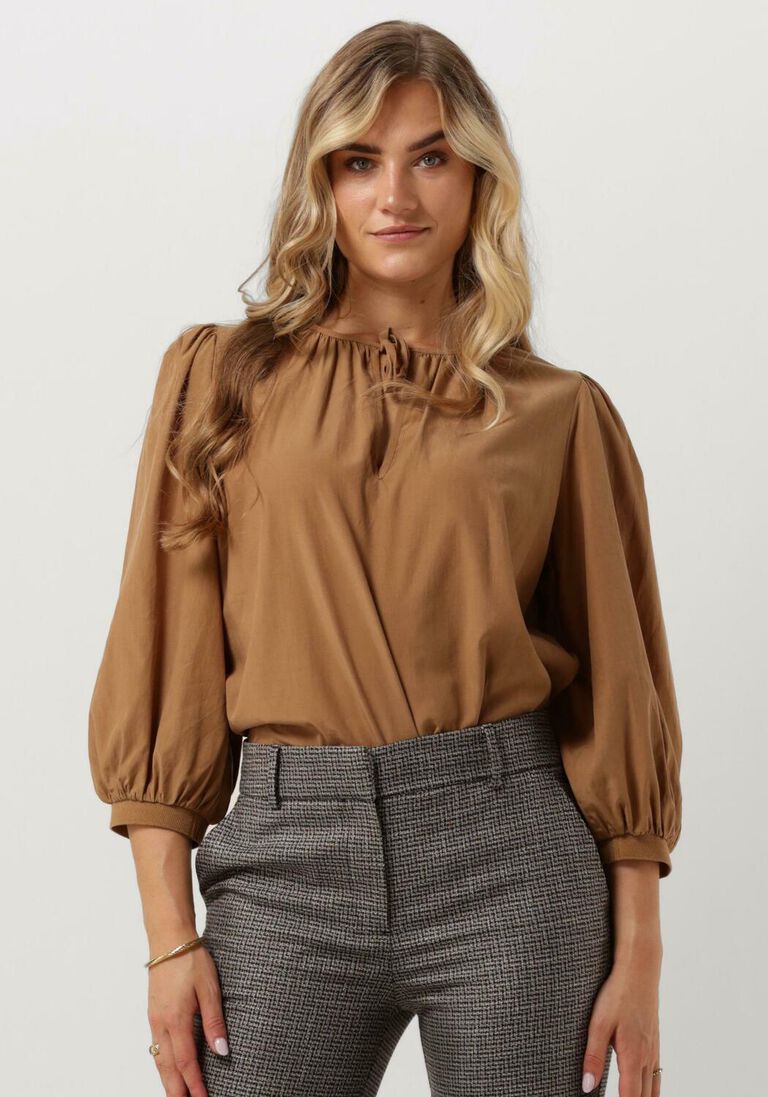 SUMMUM bruine summum top top short sleeves modal blend