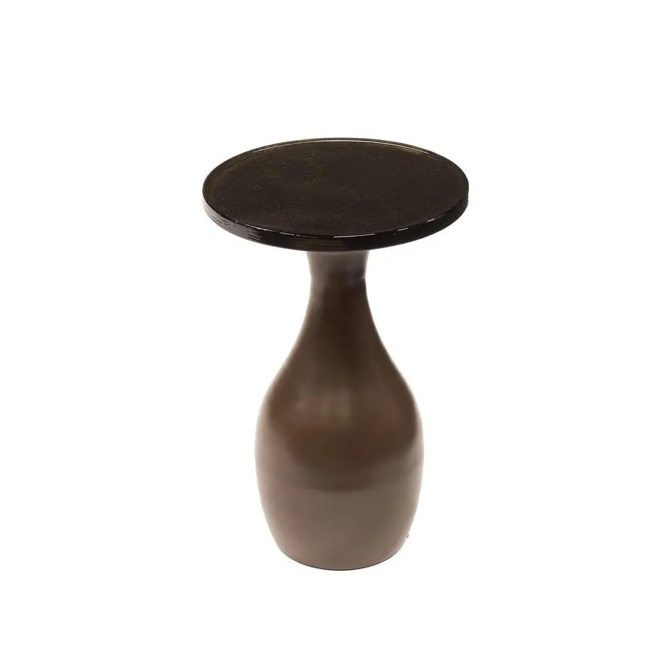 Hoyz Collection - Bijzettafel Eclipse Druppel S - Koper Antiek Finish