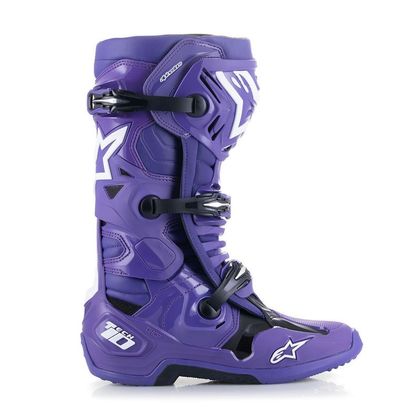 Bottes cross Alpinestars TECH 10 2024 - Violet / Noir