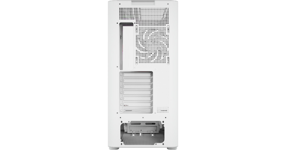 XYZ PC GearQuantum Pro midi tower behuizing  (Wit | Window)