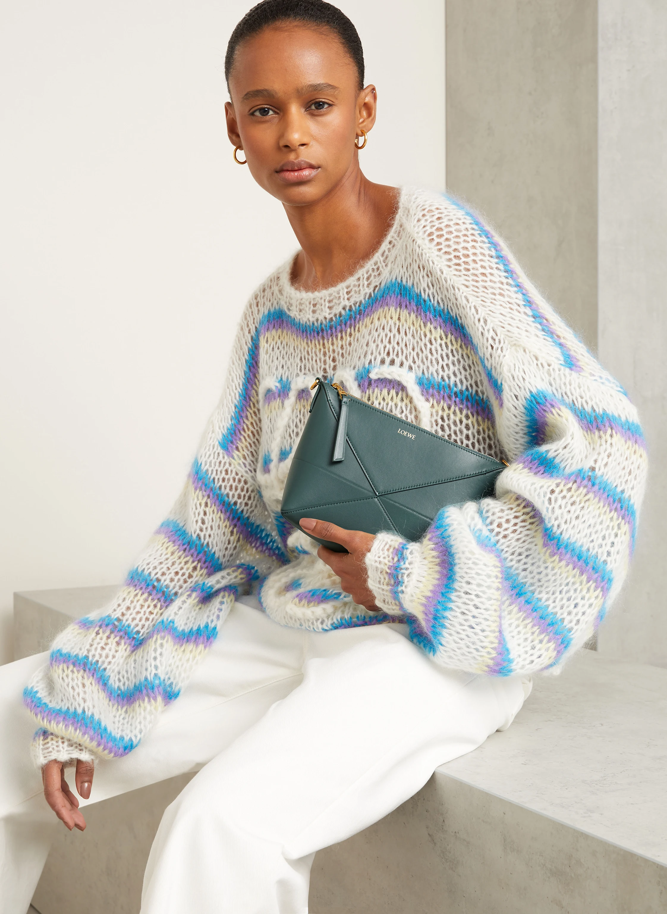 LOEWE Pouch PUZZLE FOLD