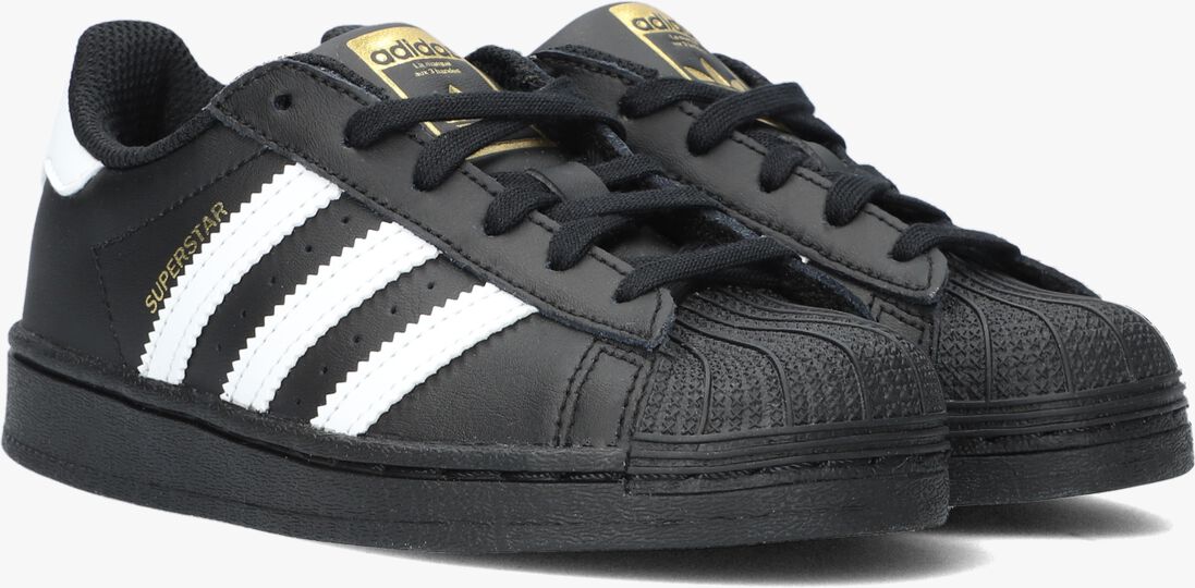 ADIDAS zwarte adidas lage sneakers superstar c