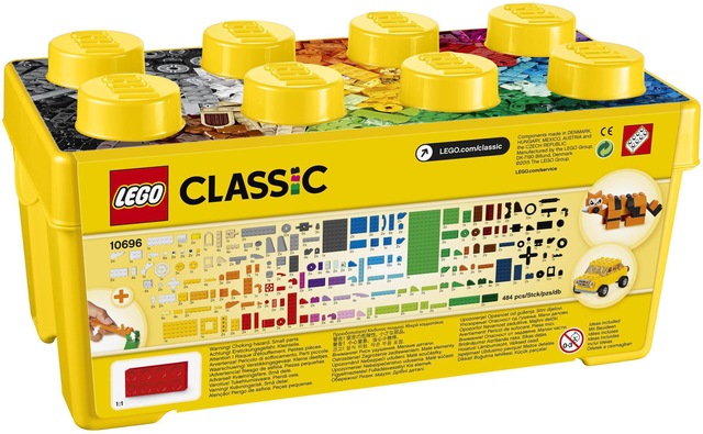 LEGO® Konstruktionsspielsteine »Bausteine Box (10696), LEGO®Classic« Made in Europe