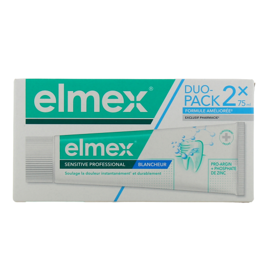 Dentifrice Elmex blancheur Sensitive Professional - Pharmacie des Drakkars