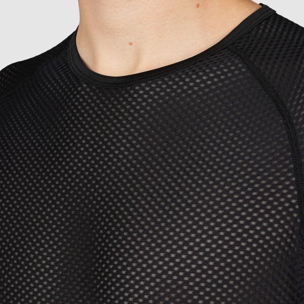GripGrab Ultralight Mesh Ondershirt Korte Mouwen Zwart 2-pack