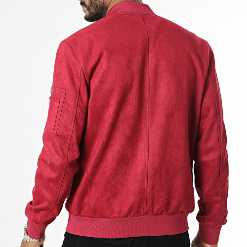 Veste Bomber Bordeaux