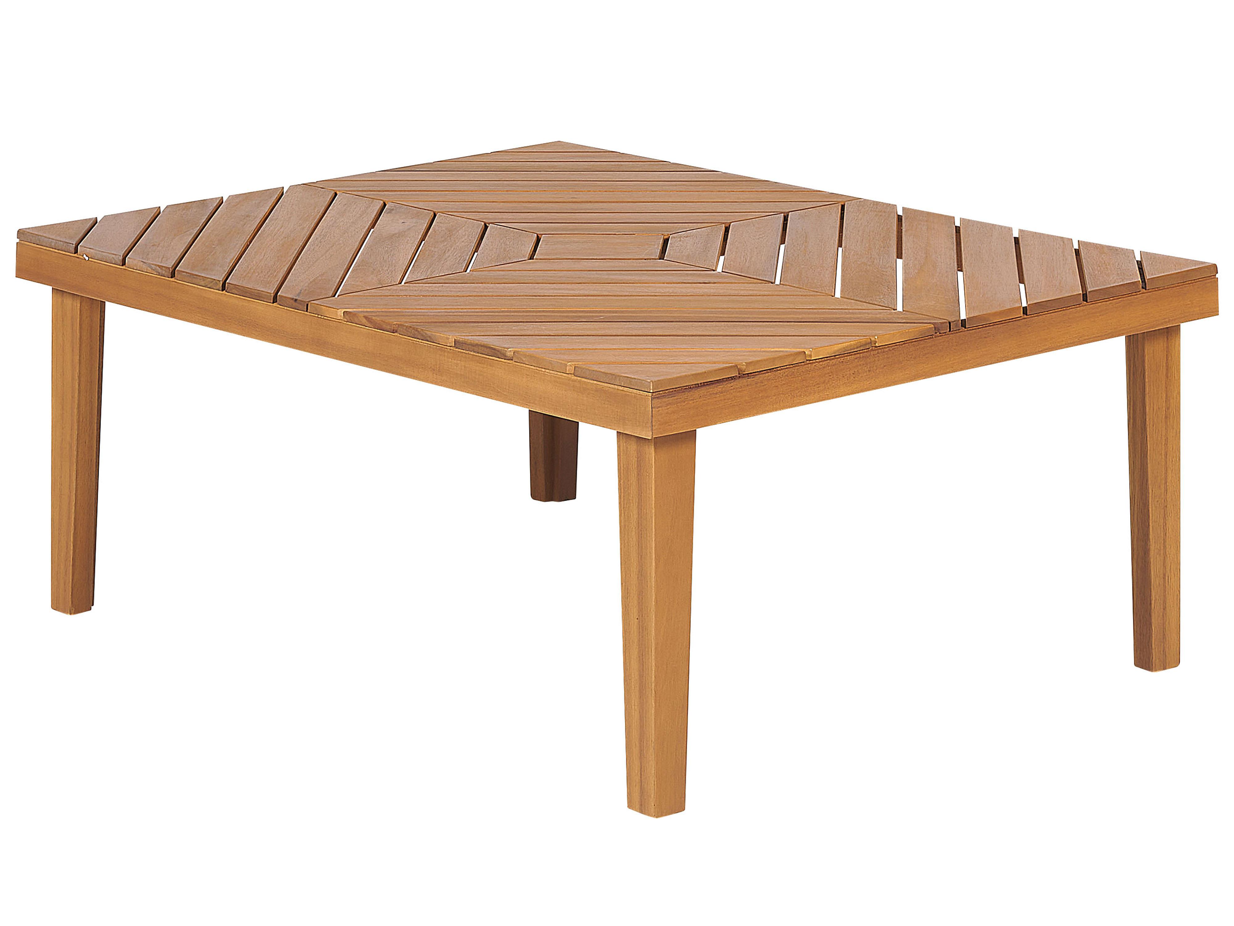 Tuin hoekloungeset met tafel 4-zits BARATTI linkszijdig Acaciahout Bruin