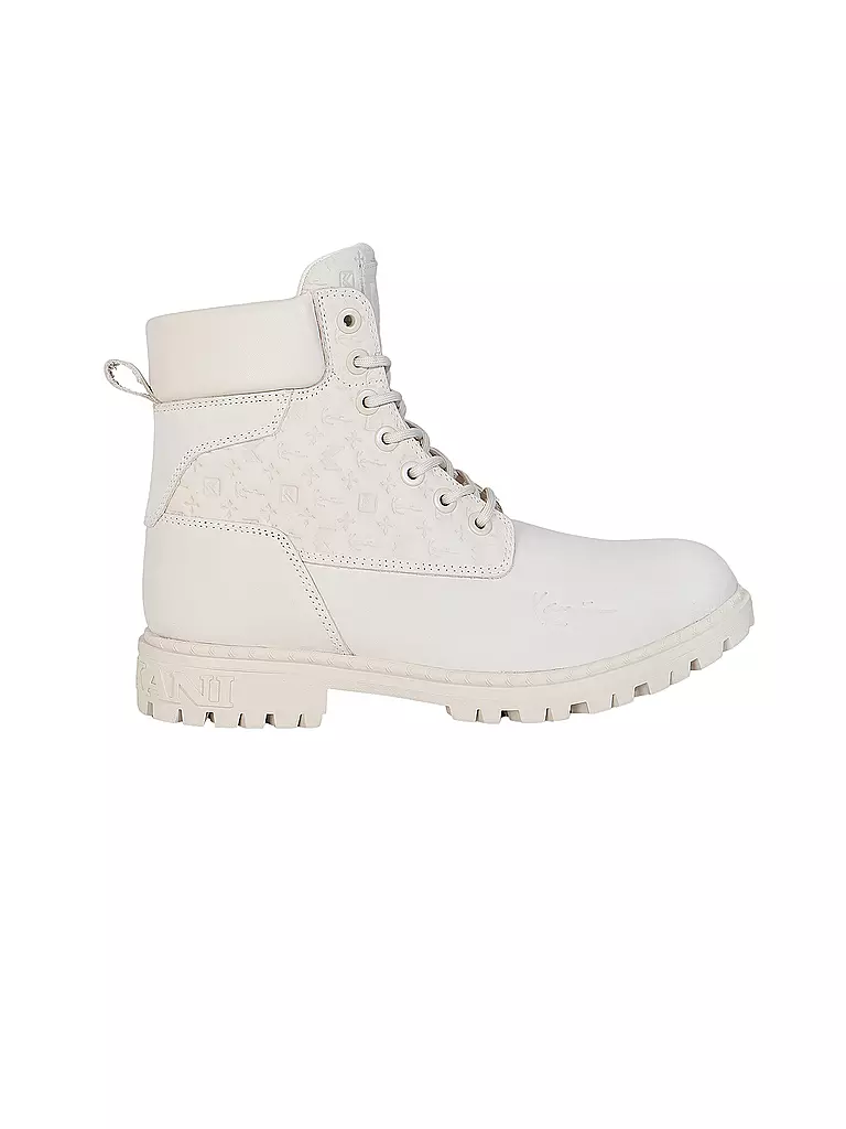 KARL KANI Schnürboots beige