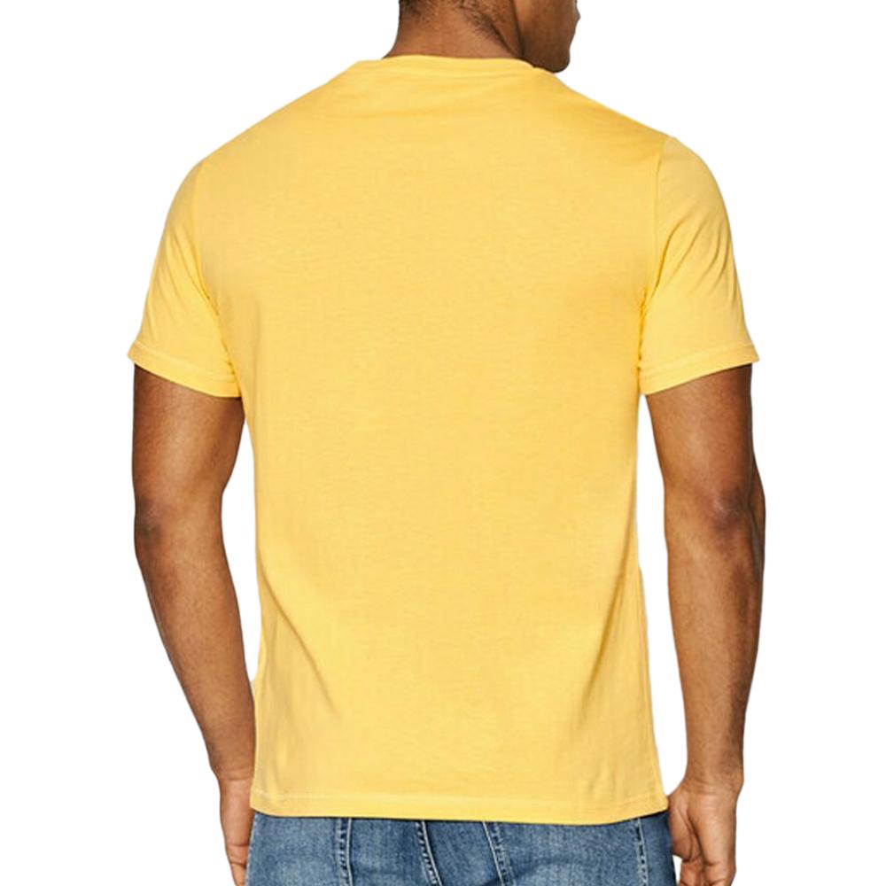Guess T-shirt Jaune Homme Guess Aidy