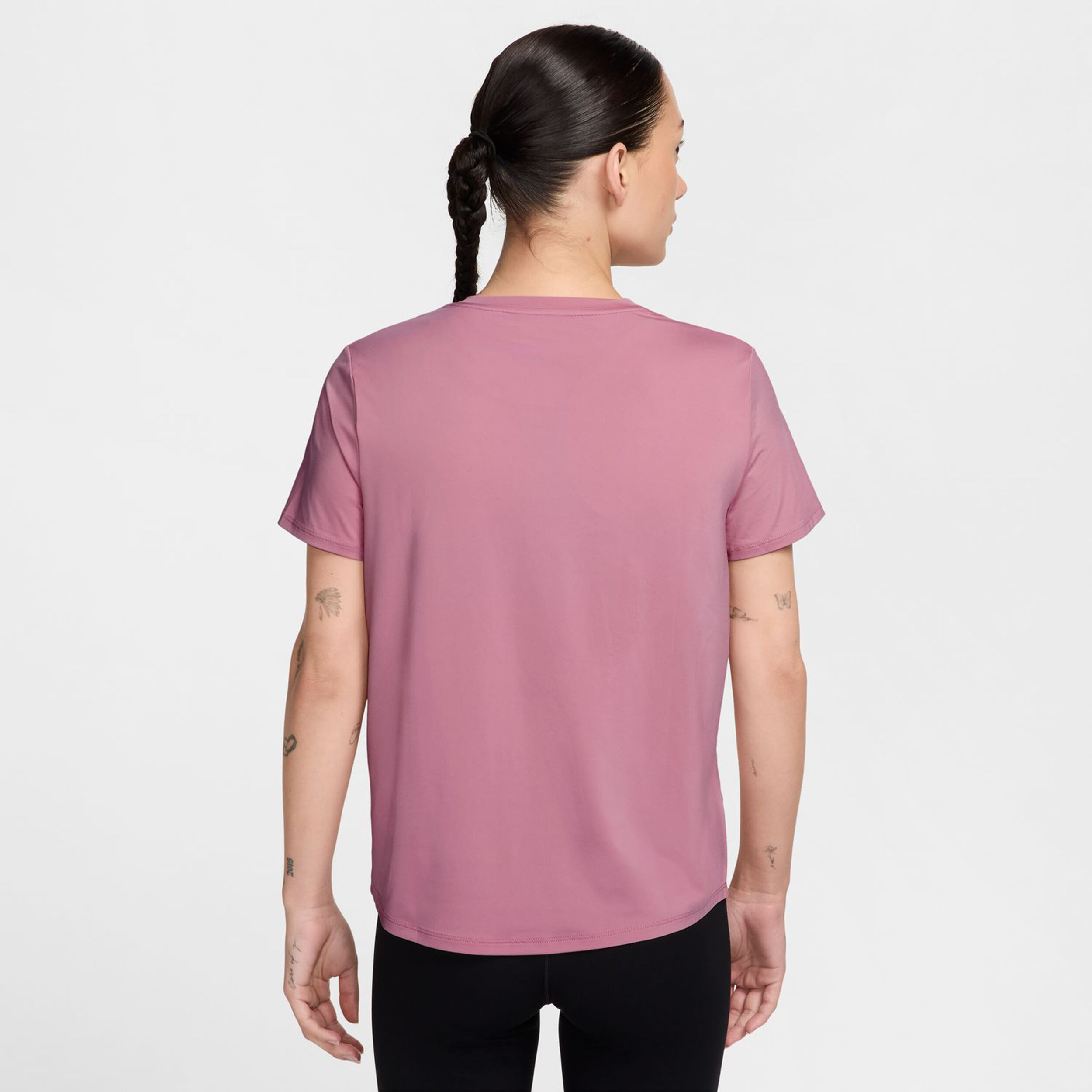Nike One Dri-Fit T-shirt Femmes - Pink , Noir